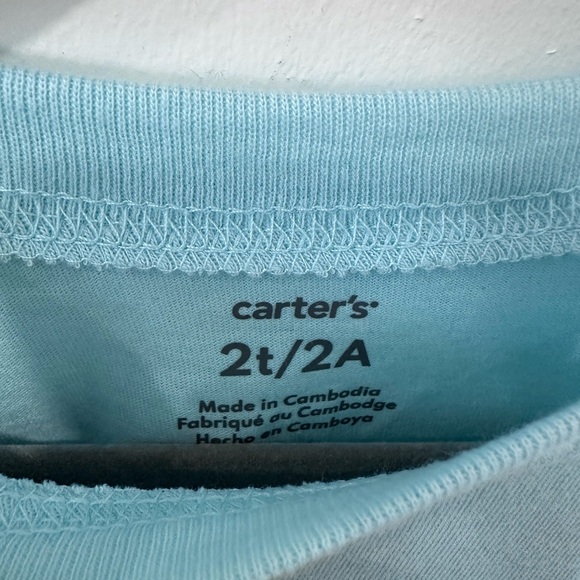 NWT Carter's 2 Piece Shark Outfit Set - Picture 6 of 10